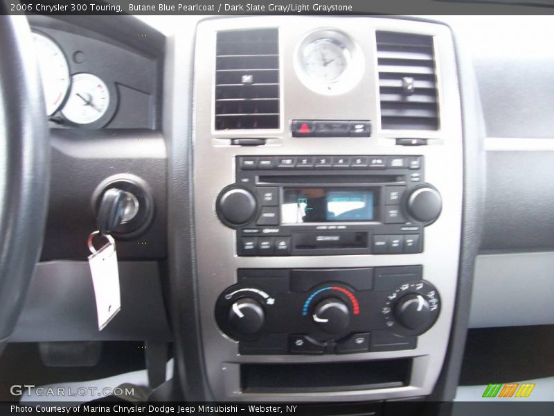 Butane Blue Pearlcoat / Dark Slate Gray/Light Graystone 2006 Chrysler 300 Touring