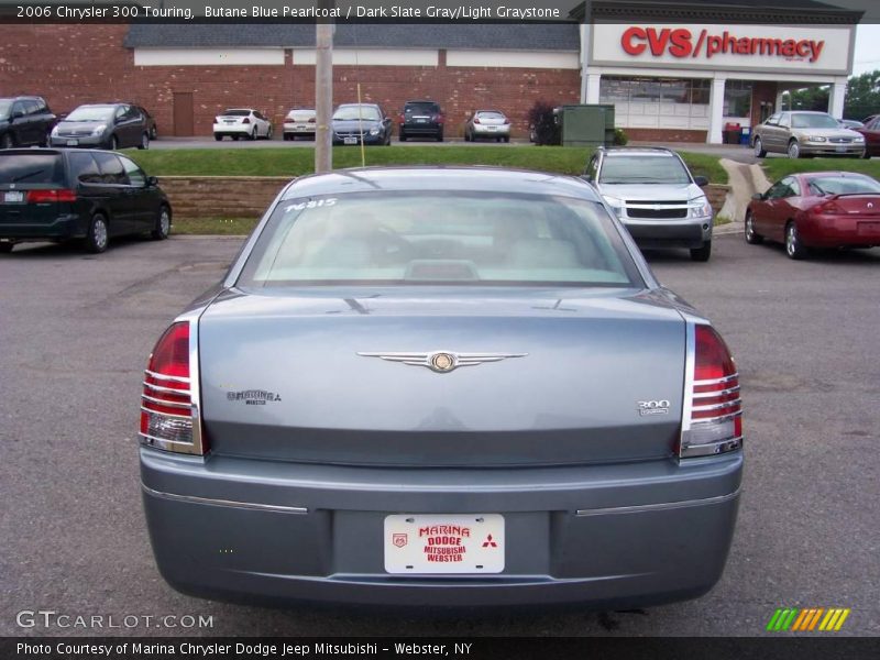 Butane Blue Pearlcoat / Dark Slate Gray/Light Graystone 2006 Chrysler 300 Touring