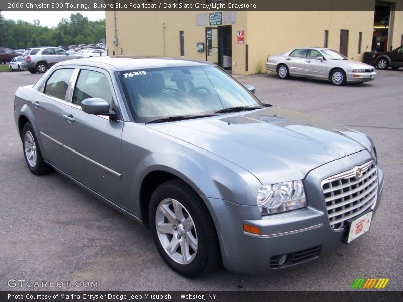 Butane Blue Pearlcoat / Dark Slate Gray/Light Graystone 2006 Chrysler 300 Touring
