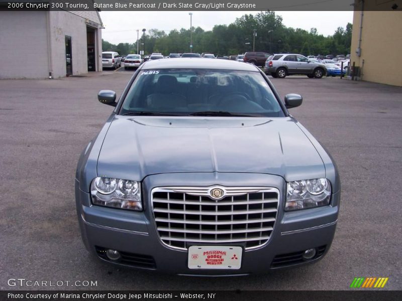 Butane Blue Pearlcoat / Dark Slate Gray/Light Graystone 2006 Chrysler 300 Touring