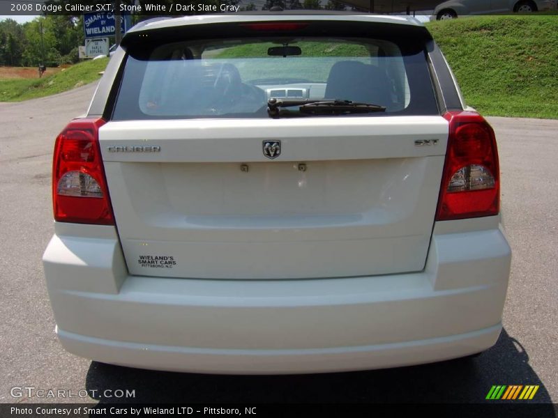 Stone White / Dark Slate Gray 2008 Dodge Caliber SXT