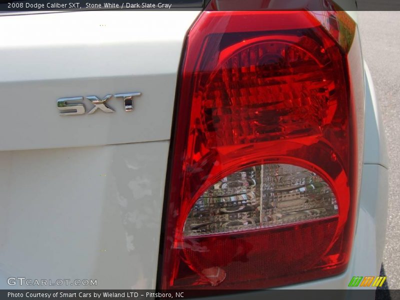 Stone White / Dark Slate Gray 2008 Dodge Caliber SXT