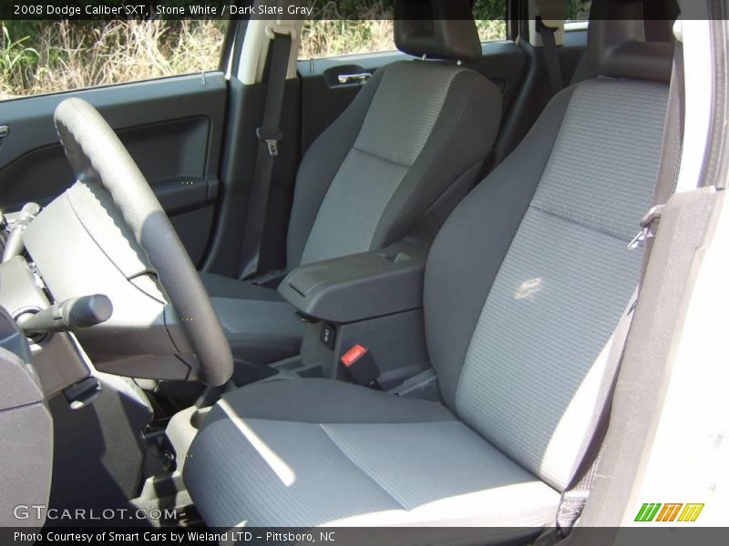 Stone White / Dark Slate Gray 2008 Dodge Caliber SXT