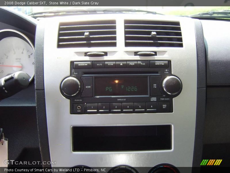 Stone White / Dark Slate Gray 2008 Dodge Caliber SXT