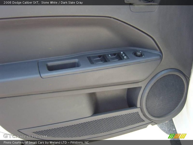 Stone White / Dark Slate Gray 2008 Dodge Caliber SXT
