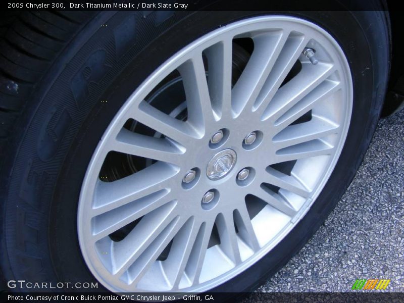 Dark Titanium Metallic / Dark Slate Gray 2009 Chrysler 300