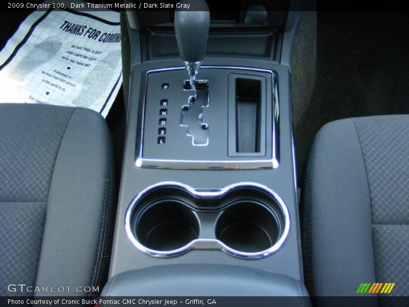 Dark Titanium Metallic / Dark Slate Gray 2009 Chrysler 300