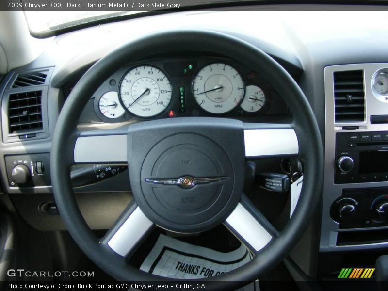 Dark Titanium Metallic / Dark Slate Gray 2009 Chrysler 300