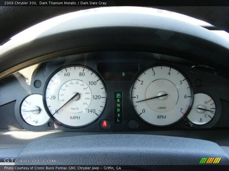Dark Titanium Metallic / Dark Slate Gray 2009 Chrysler 300