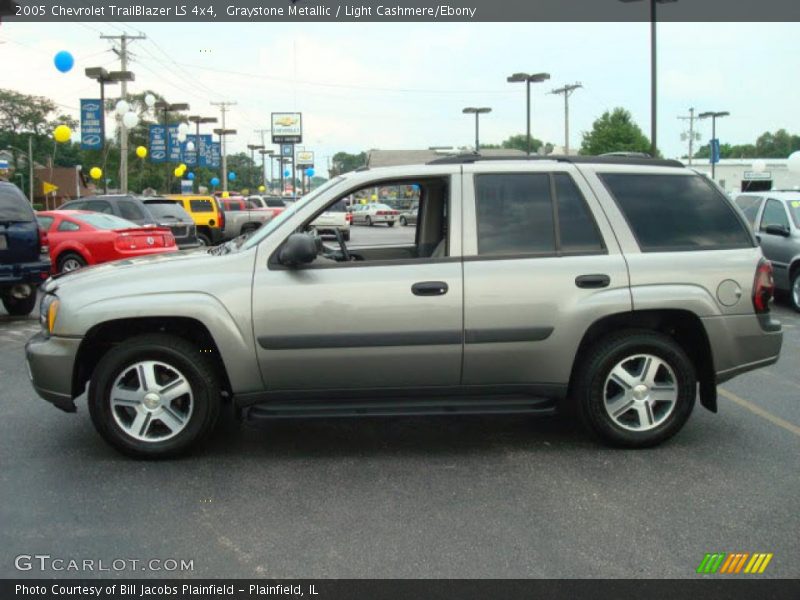Graystone Metallic / Light Cashmere/Ebony 2005 Chevrolet TrailBlazer LS 4x4