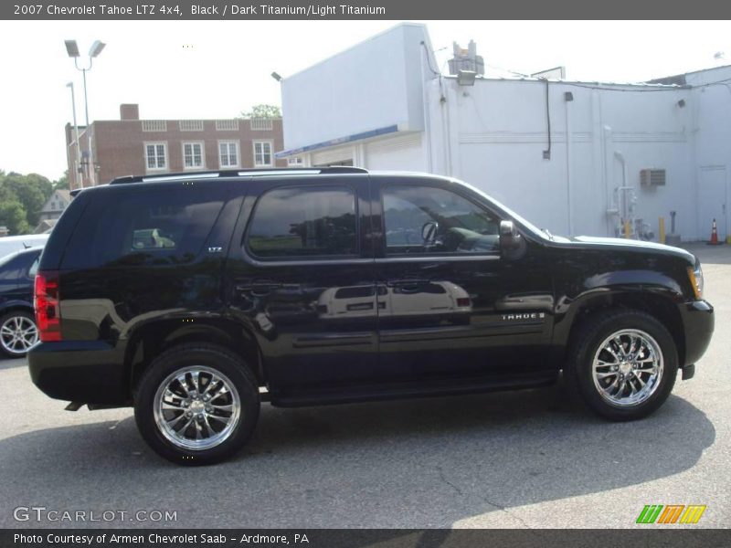 Black / Dark Titanium/Light Titanium 2007 Chevrolet Tahoe LTZ 4x4
