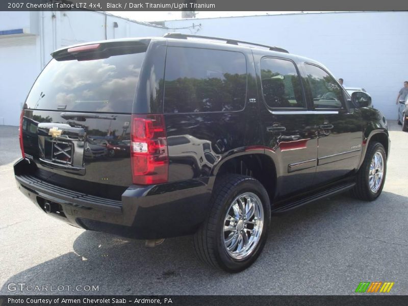 Black / Dark Titanium/Light Titanium 2007 Chevrolet Tahoe LTZ 4x4