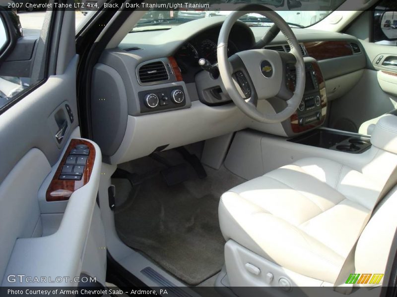 Black / Dark Titanium/Light Titanium 2007 Chevrolet Tahoe LTZ 4x4