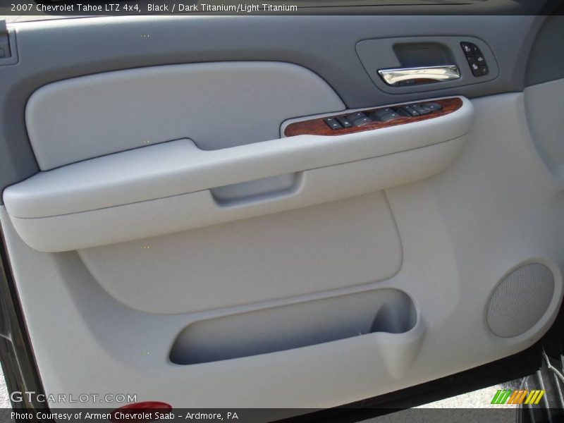 Black / Dark Titanium/Light Titanium 2007 Chevrolet Tahoe LTZ 4x4