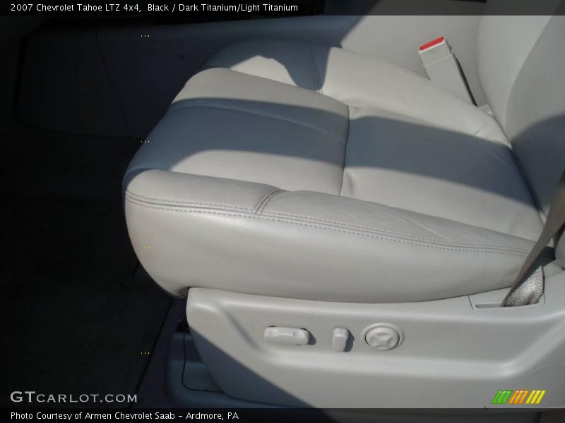 Black / Dark Titanium/Light Titanium 2007 Chevrolet Tahoe LTZ 4x4