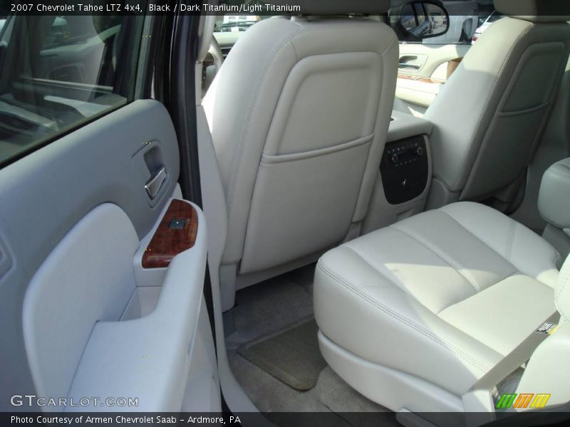 Black / Dark Titanium/Light Titanium 2007 Chevrolet Tahoe LTZ 4x4