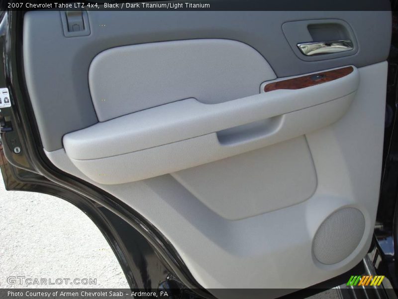 Black / Dark Titanium/Light Titanium 2007 Chevrolet Tahoe LTZ 4x4