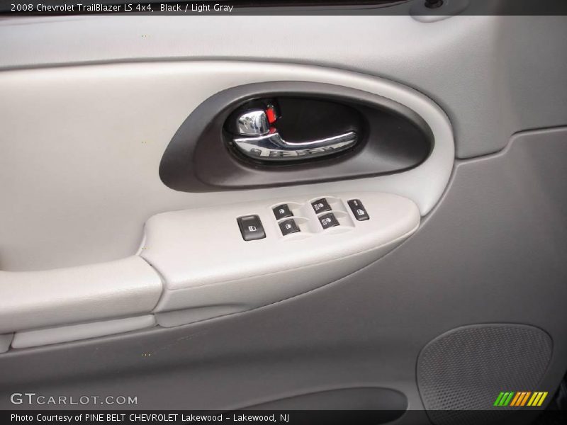 Black / Light Gray 2008 Chevrolet TrailBlazer LS 4x4