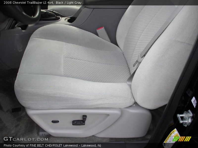 Black / Light Gray 2008 Chevrolet TrailBlazer LS 4x4