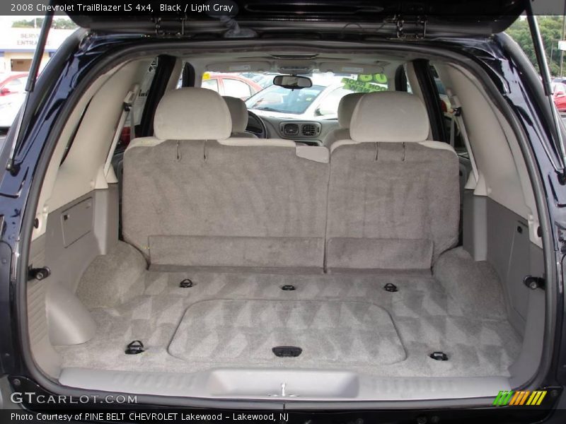Black / Light Gray 2008 Chevrolet TrailBlazer LS 4x4
