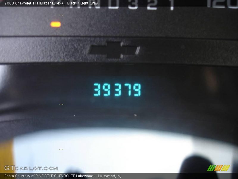 Black / Light Gray 2008 Chevrolet TrailBlazer LS 4x4