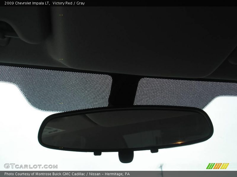 Victory Red / Gray 2009 Chevrolet Impala LT
