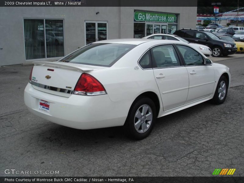 White / Neutral 2009 Chevrolet Impala LT