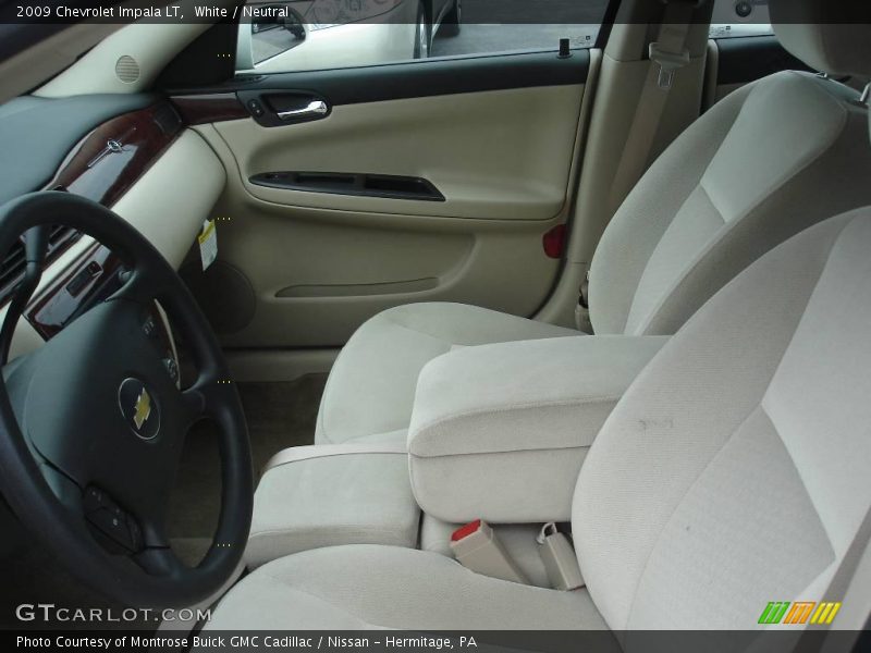 White / Neutral 2009 Chevrolet Impala LT
