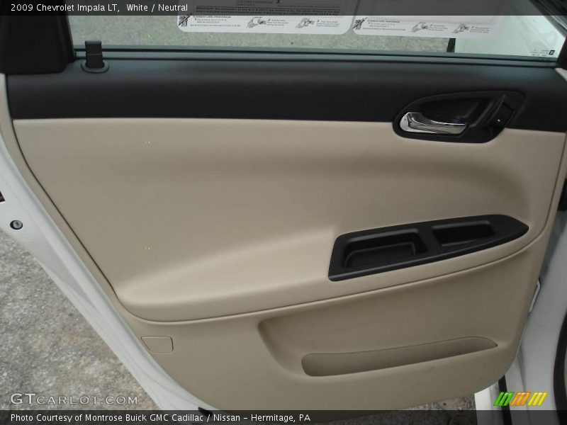 White / Neutral 2009 Chevrolet Impala LT