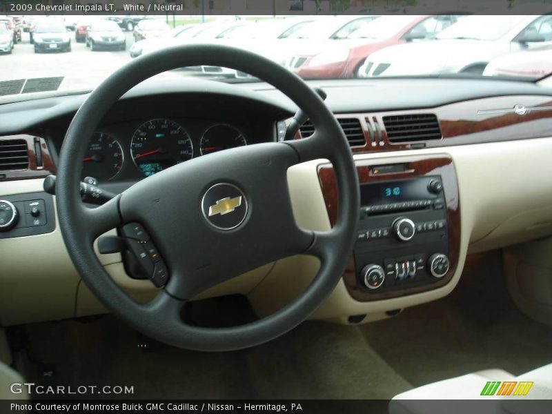 White / Neutral 2009 Chevrolet Impala LT