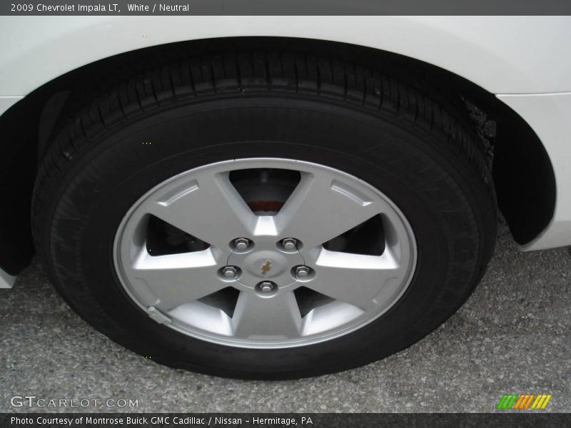 White / Neutral 2009 Chevrolet Impala LT