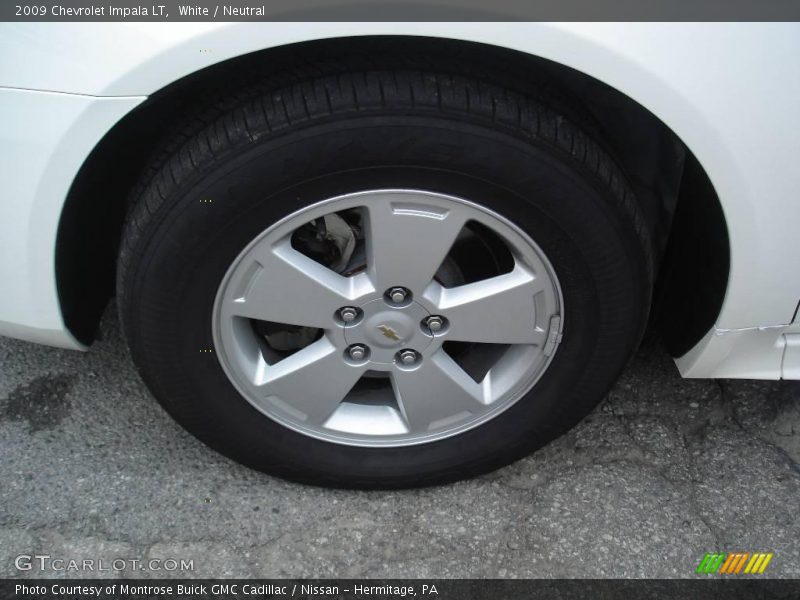 White / Neutral 2009 Chevrolet Impala LT