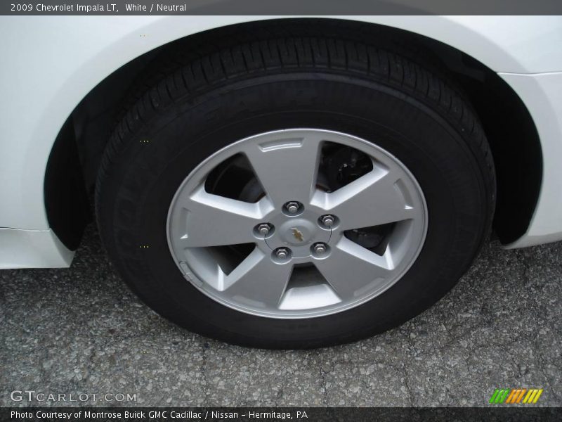 White / Neutral 2009 Chevrolet Impala LT