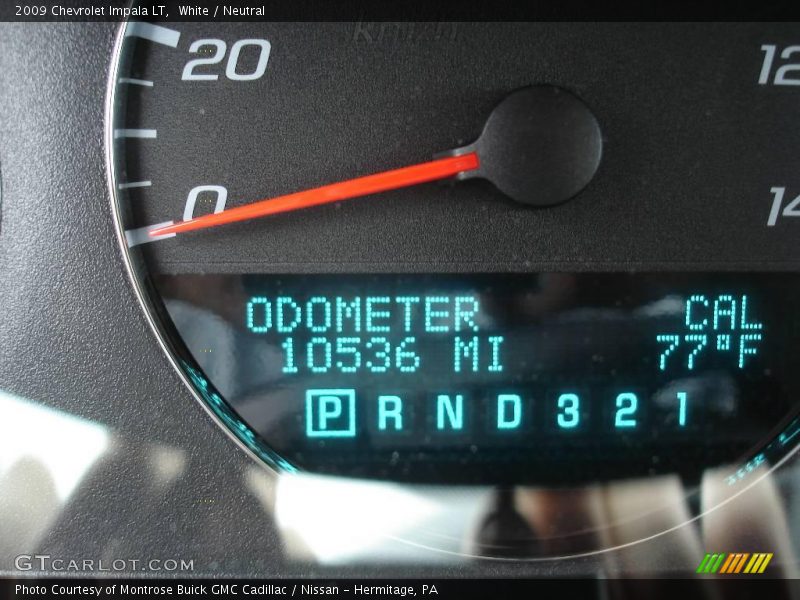 White / Neutral 2009 Chevrolet Impala LT