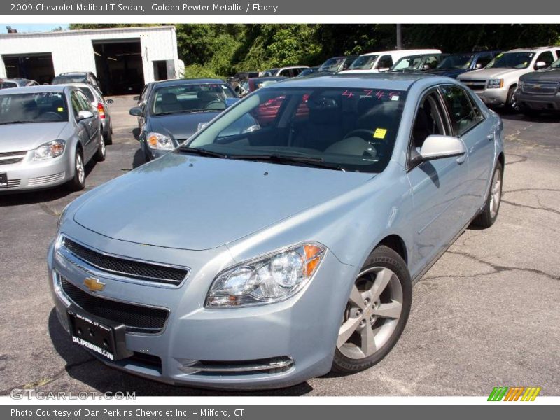 Golden Pewter Metallic / Ebony 2009 Chevrolet Malibu LT Sedan