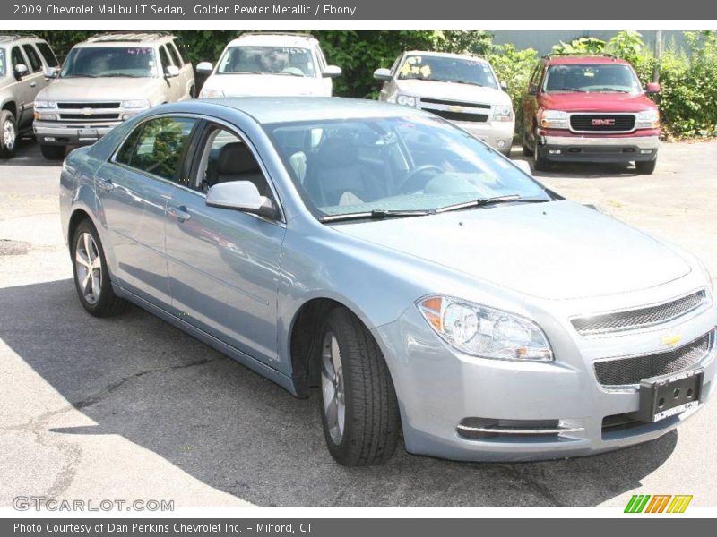 Golden Pewter Metallic / Ebony 2009 Chevrolet Malibu LT Sedan