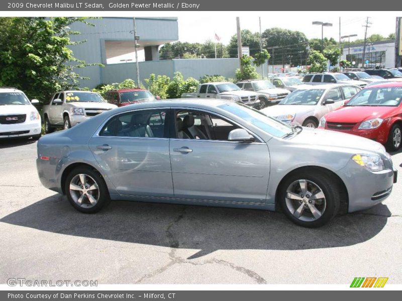 Golden Pewter Metallic / Ebony 2009 Chevrolet Malibu LT Sedan