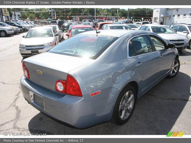 Golden Pewter Metallic / Ebony 2009 Chevrolet Malibu LT Sedan