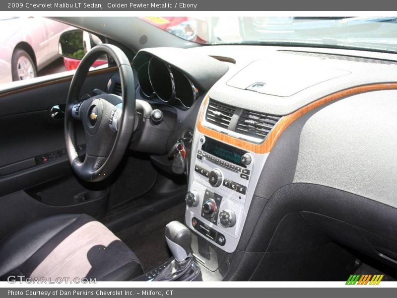 Golden Pewter Metallic / Ebony 2009 Chevrolet Malibu LT Sedan