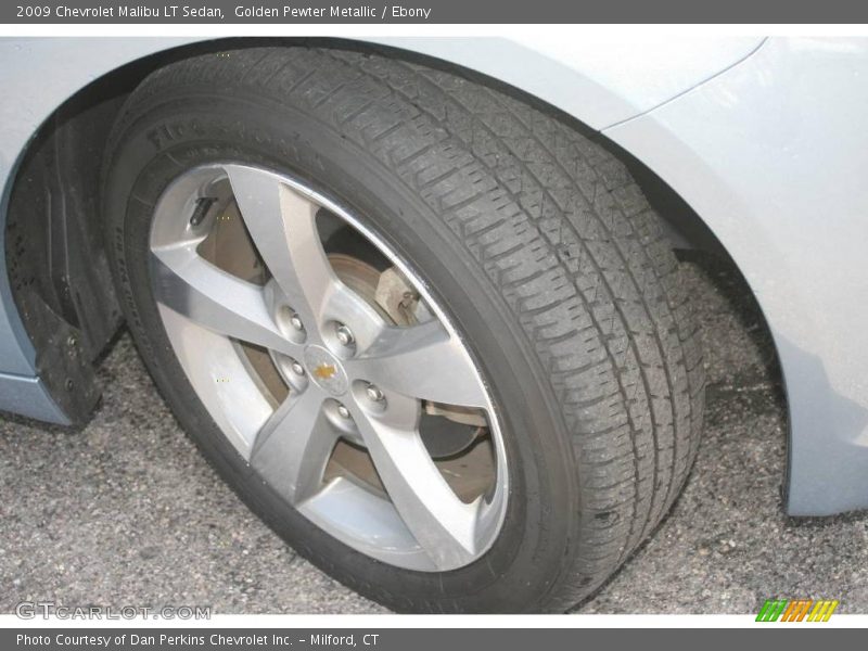 Golden Pewter Metallic / Ebony 2009 Chevrolet Malibu LT Sedan