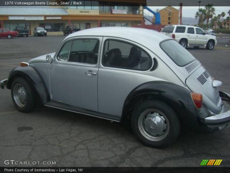 Silver / Black 1976 Volkswagen Beetle Coupe