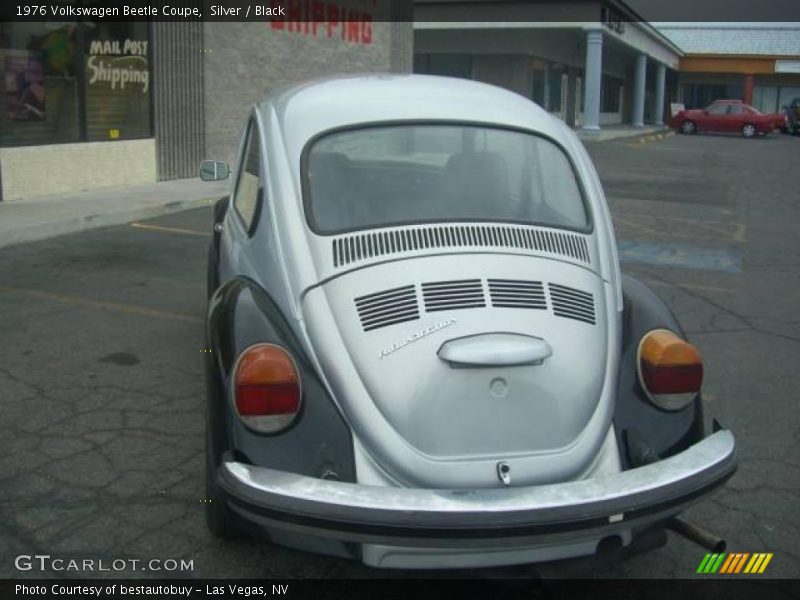 Silver / Black 1976 Volkswagen Beetle Coupe