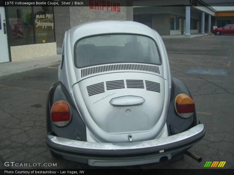 Silver / Black 1976 Volkswagen Beetle Coupe
