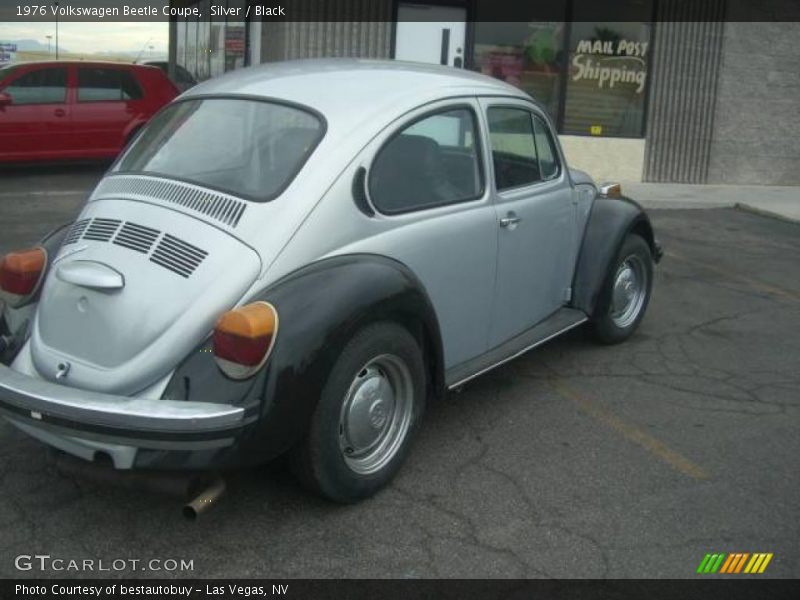 Silver / Black 1976 Volkswagen Beetle Coupe