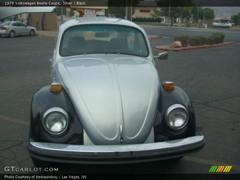 Silver / Black 1976 Volkswagen Beetle Coupe