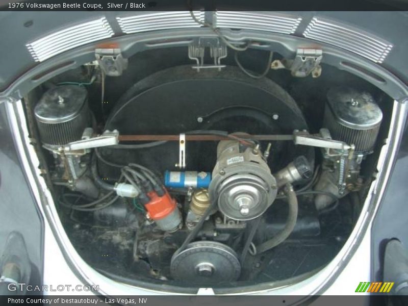 Silver / Black 1976 Volkswagen Beetle Coupe