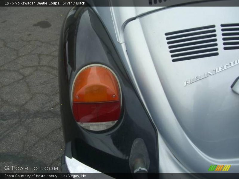 Silver / Black 1976 Volkswagen Beetle Coupe