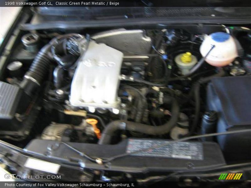 Classic Green Pearl Metallic / Beige 1998 Volkswagen Golf GL