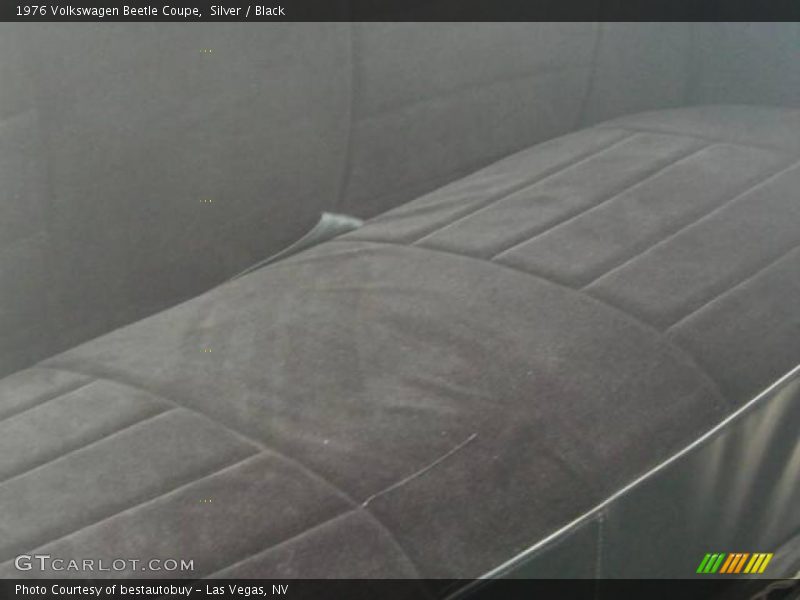 Silver / Black 1976 Volkswagen Beetle Coupe