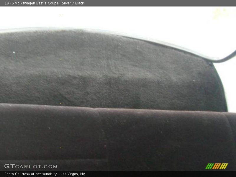 Silver / Black 1976 Volkswagen Beetle Coupe